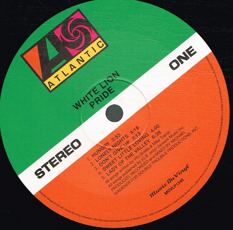White Lion - Pride - Lp