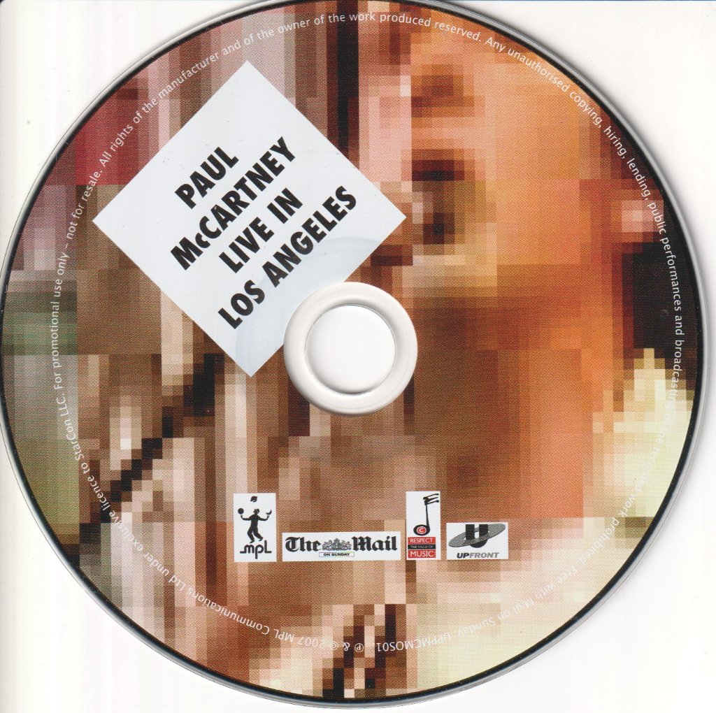 Paul McCartney - Live In Los Angeles - Cd