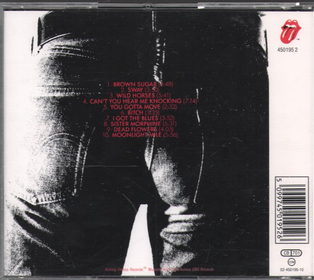 Rolling Stones - Sticky Fingers - Cd
