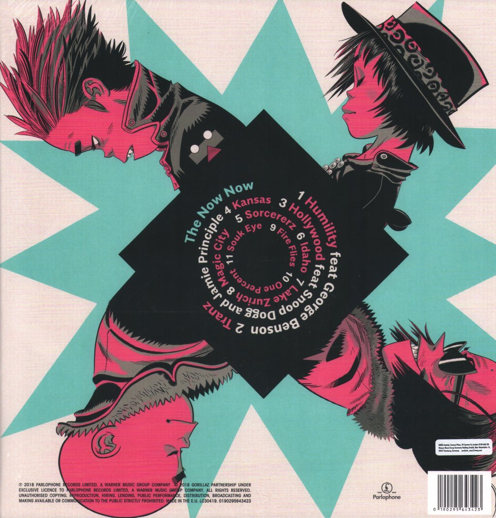 Gorillaz - Now Now - Lp