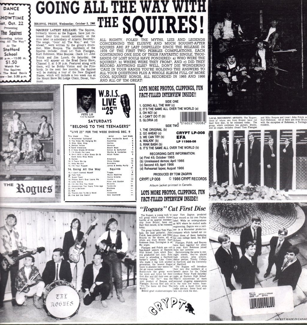 Squires - Going All The Way With... - Lp