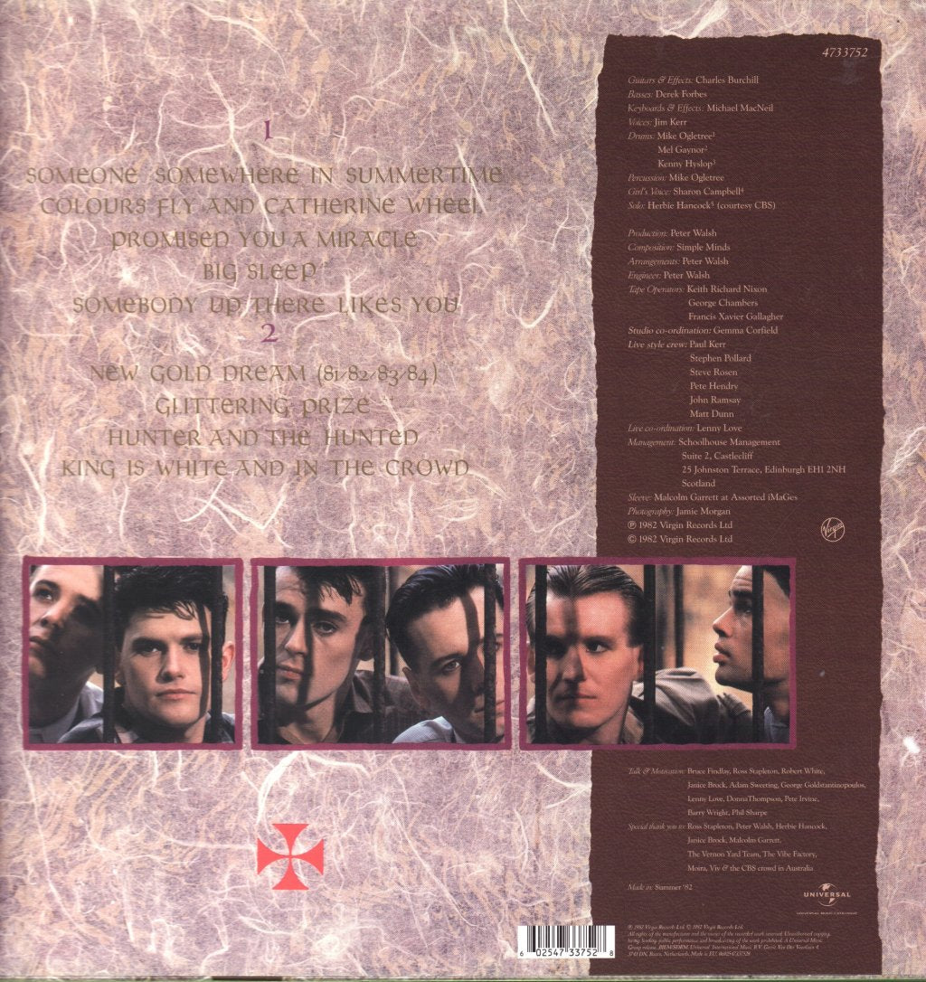 Simple Minds - New Gold Dream - Lp