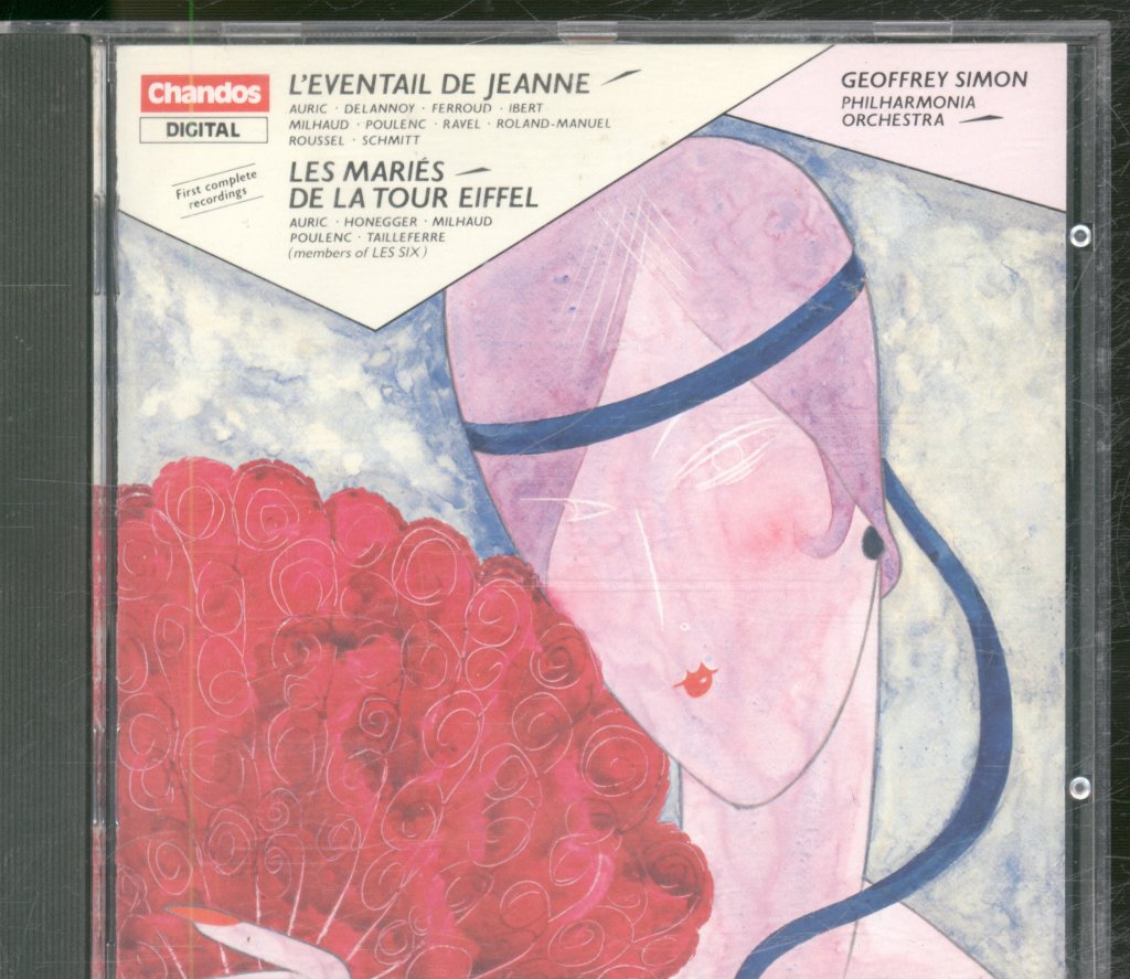 Geoffrey Simon, Philharmonia Orchestra - L'eventail De Jeanne / Les Mariés De La Tour Eiffel - Cd