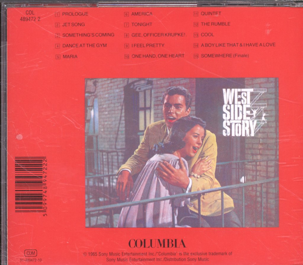 Leonard Bernstein - West Side Story (The Original Sound Track Recording) - Cd