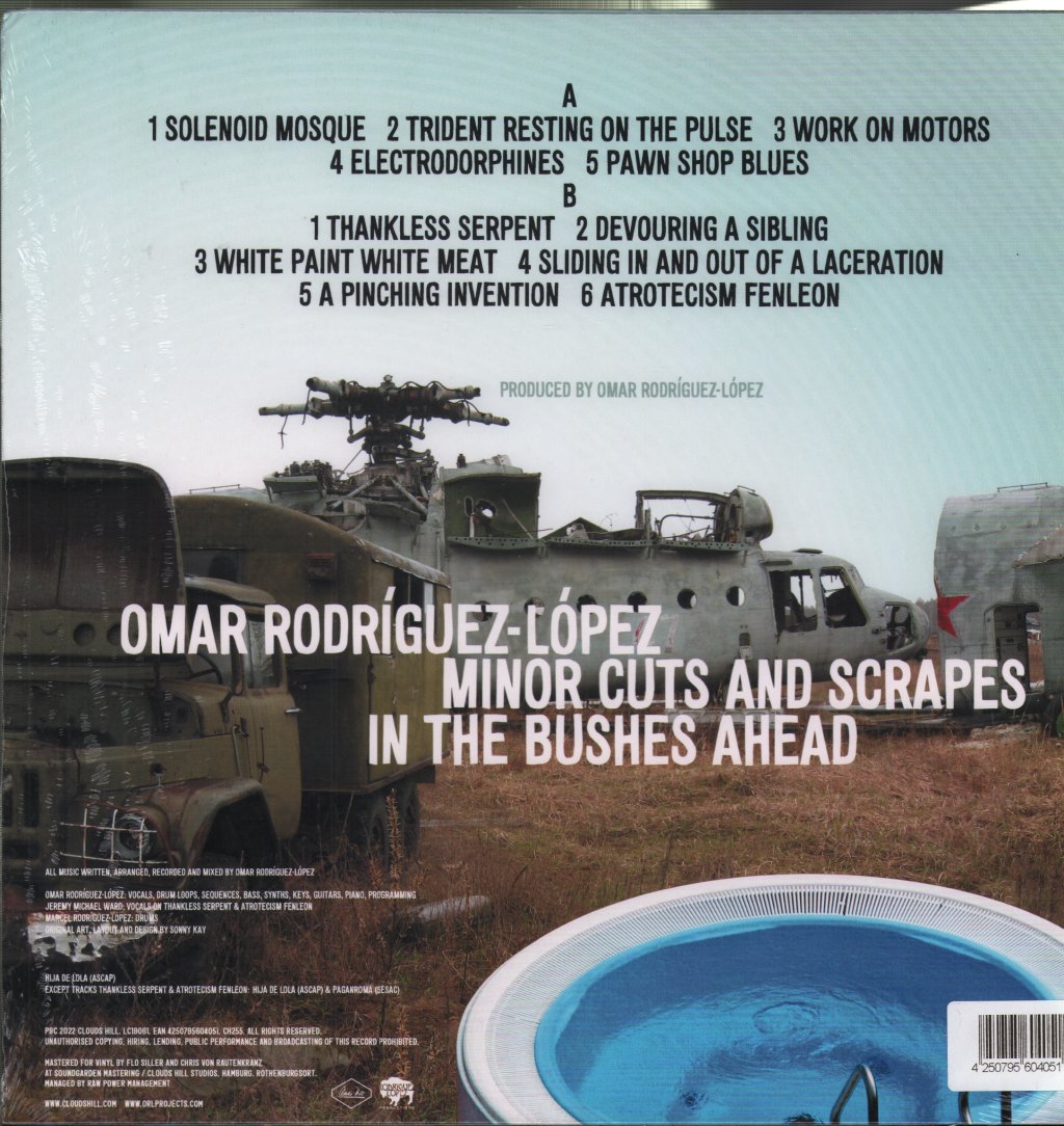 Omar Rodriguez Lopez - Minor Cuts And Scrapes In The Bushes Ahead - Lp