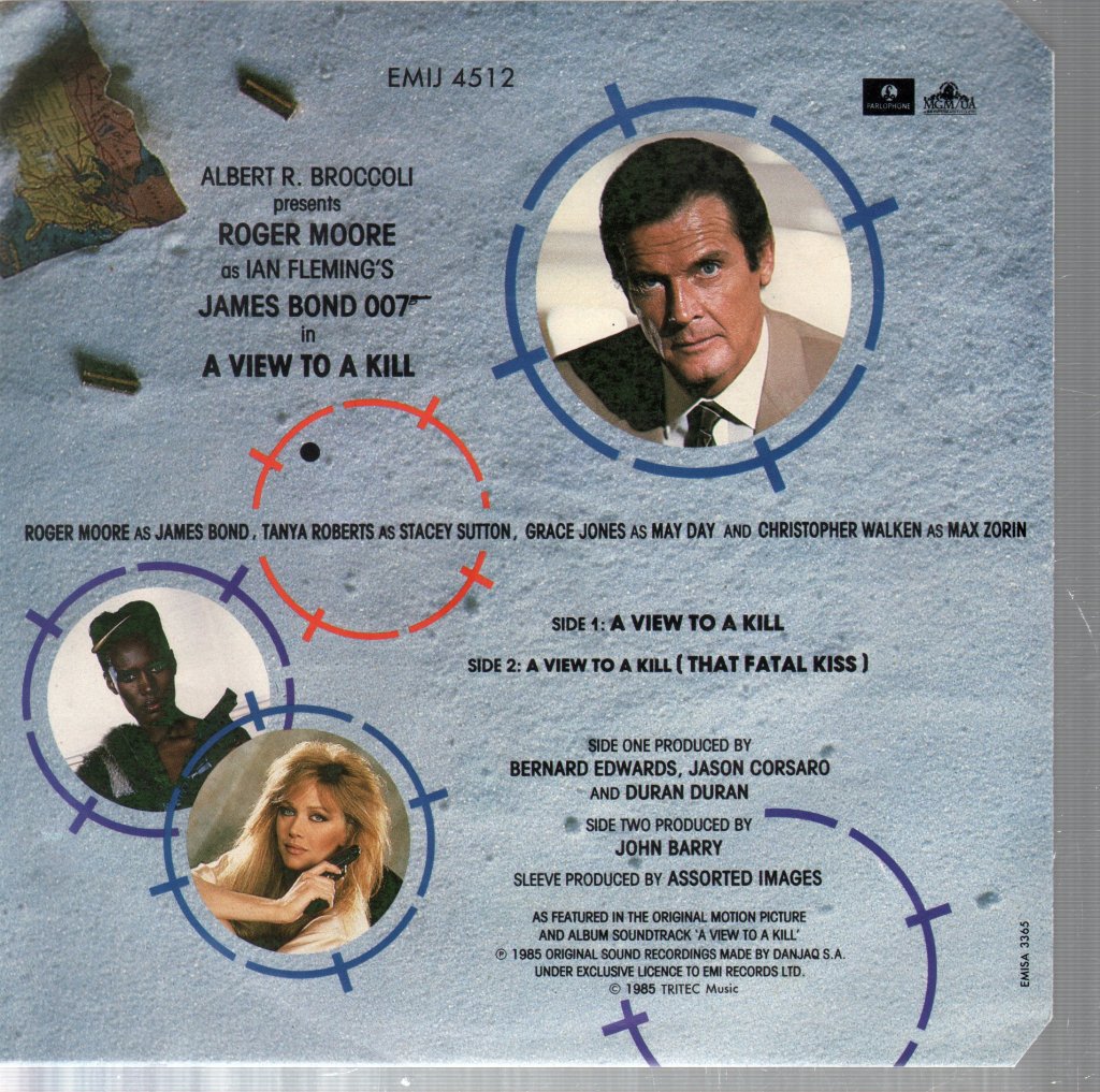 Duran Duran - A View To A Kill - 7 Inch