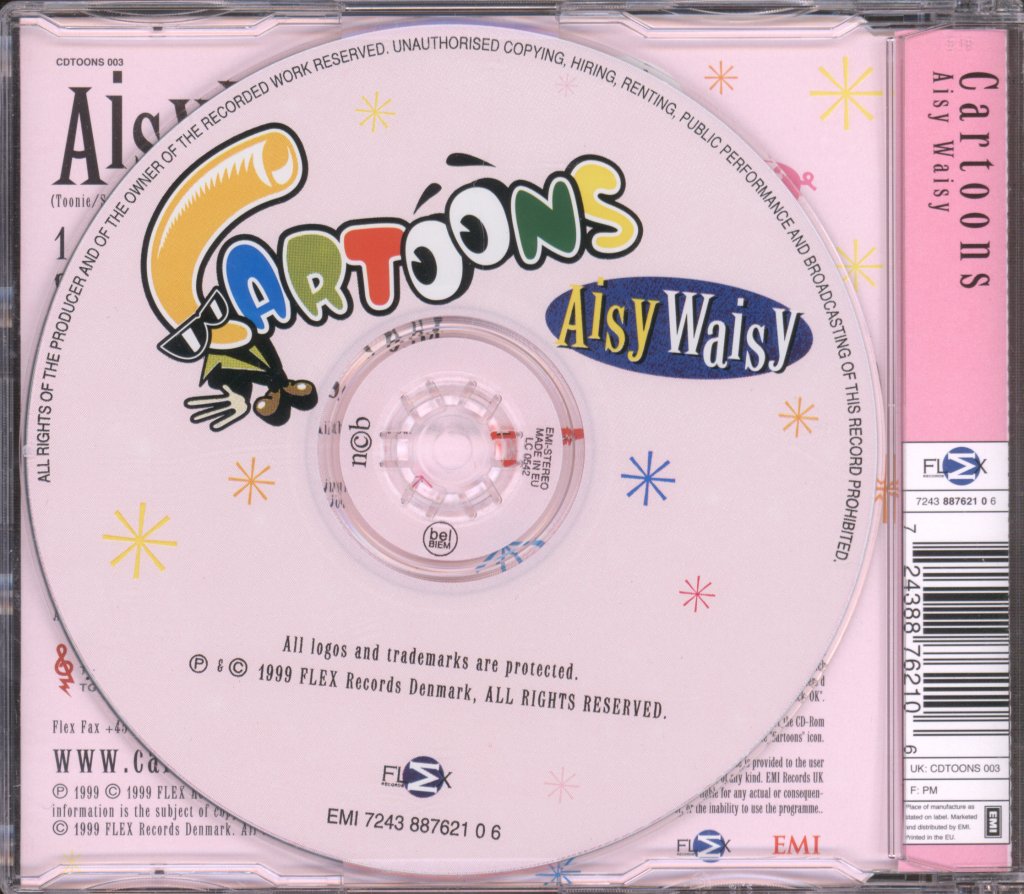 Cartoons - Aisy Waisy - Cd