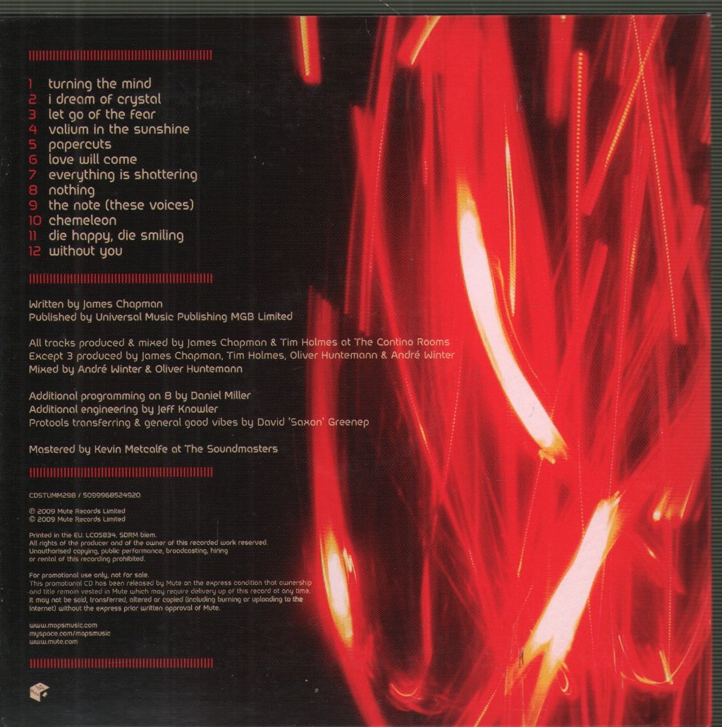 Maps - Turning The Mind - Cd
