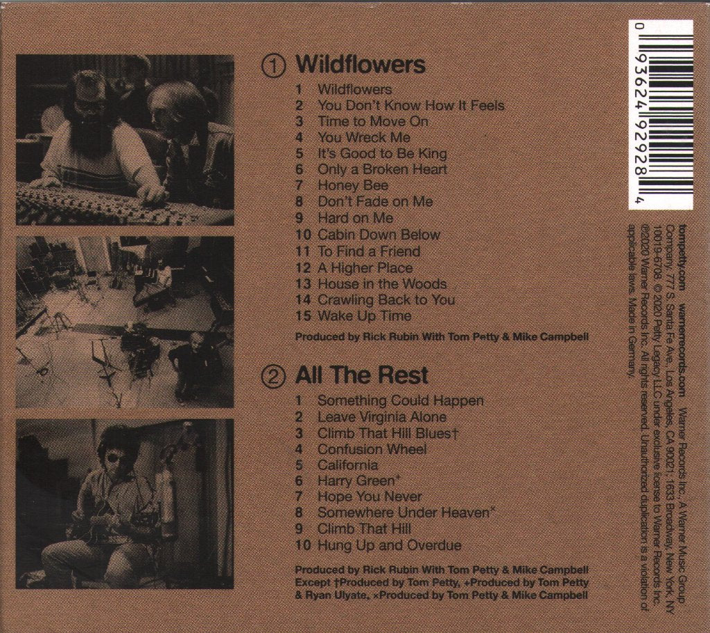 Tom Petty - Wildflowers & All The Rest - Double Cd