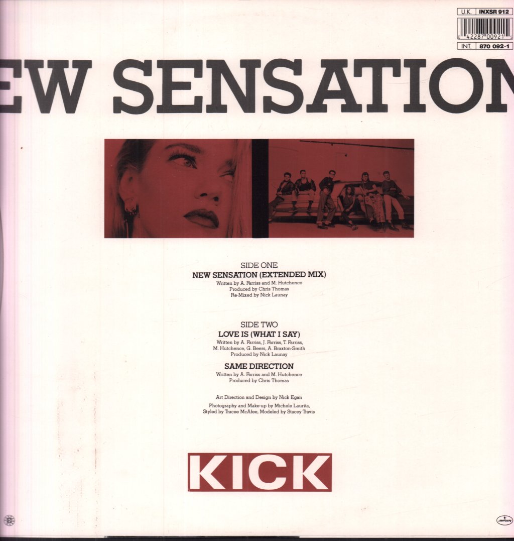 INXS - New Sensation - 12 Inch