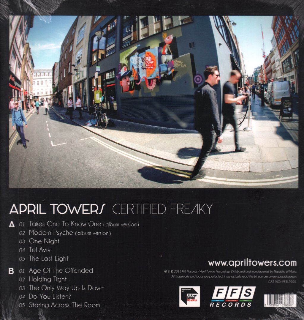 April Towers - Certified Freaky - Lp