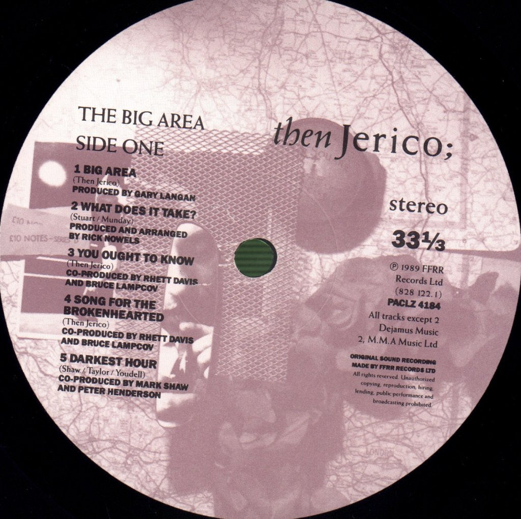 Then Jerico - Big Area - Lp