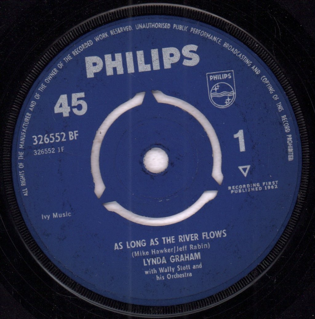 Lynda Graham - As Long As The River Flows - 7 Inch