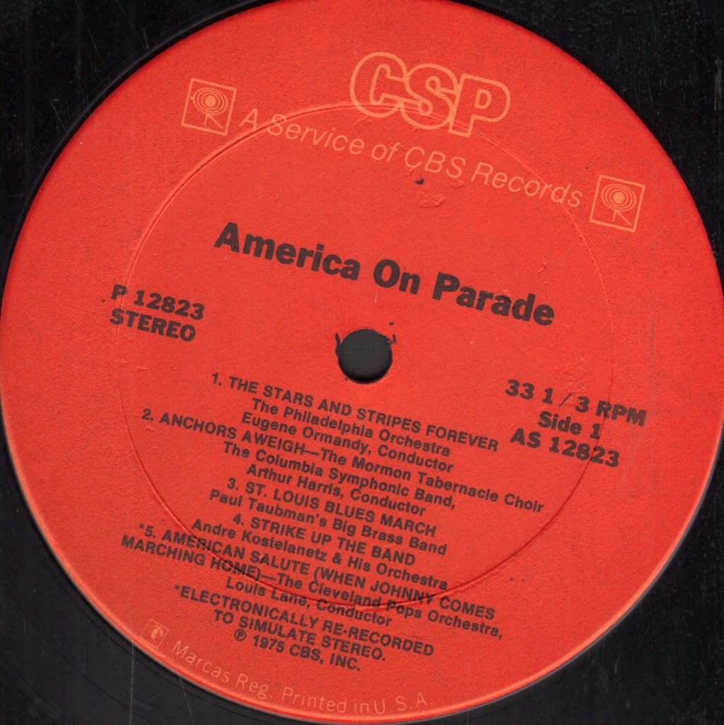 Various Artists - America On Parade For Our 200th Birthday - Lp