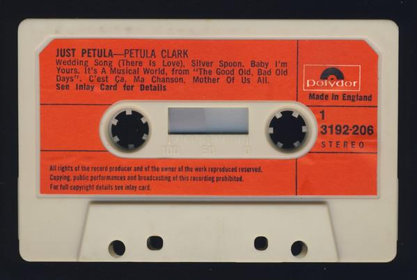 Petula Clark - Just Petula - Cassette