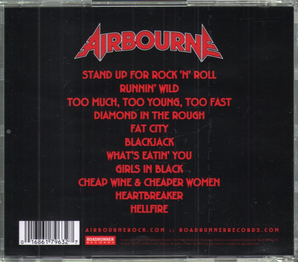 Airbourne - Runnin' Wild - Cd