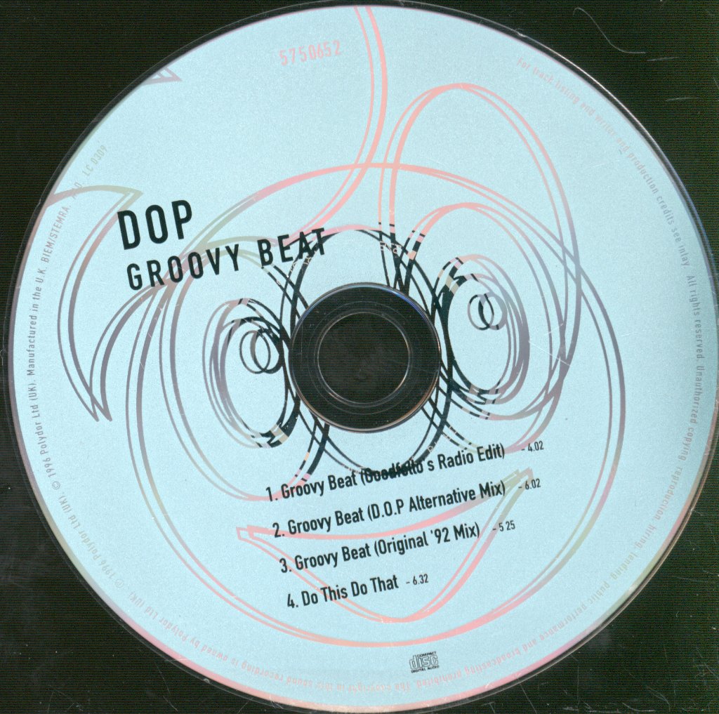 D.O.P. - Groovy Beat - Cd