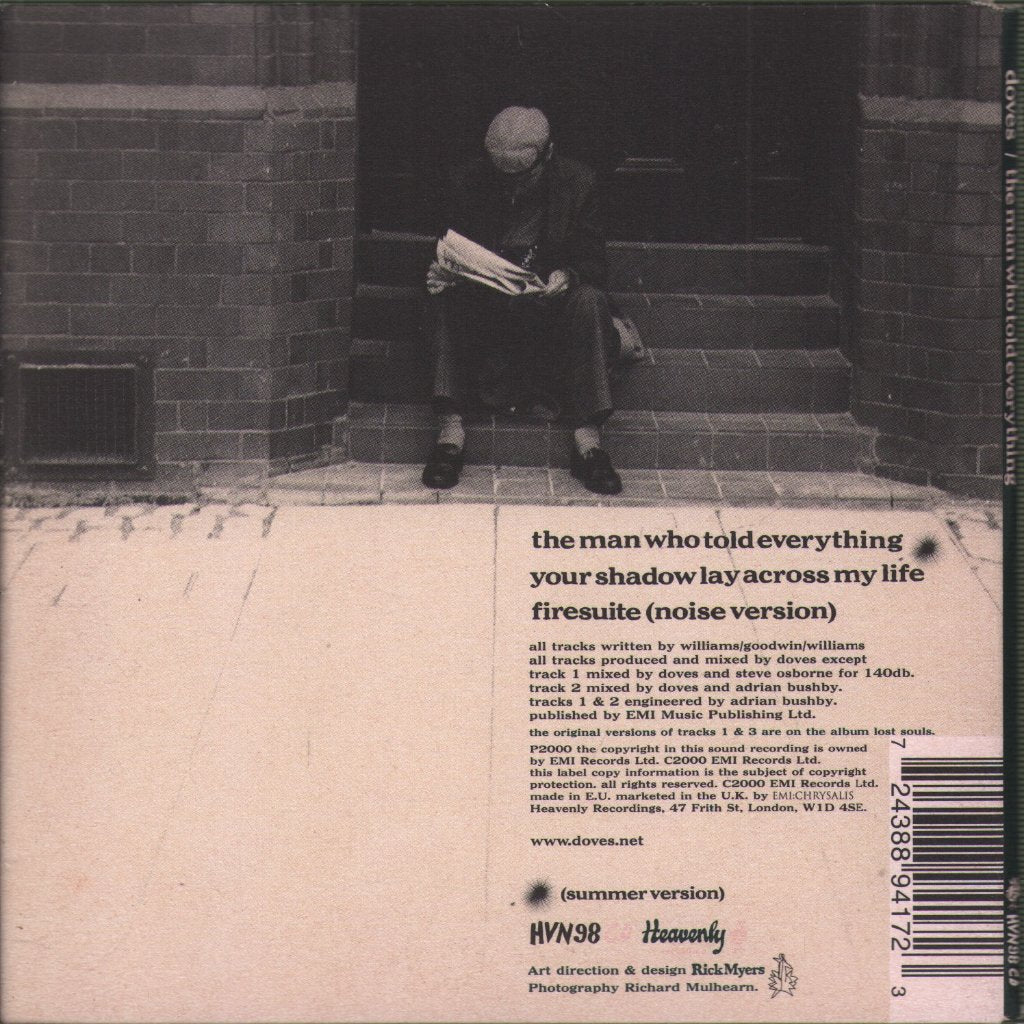 Doves - Man Who Told Everything - Cd