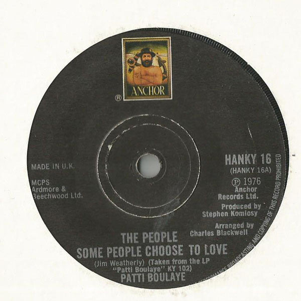 Patti Boulaye - People Some People Choose To Love - 7 Inch