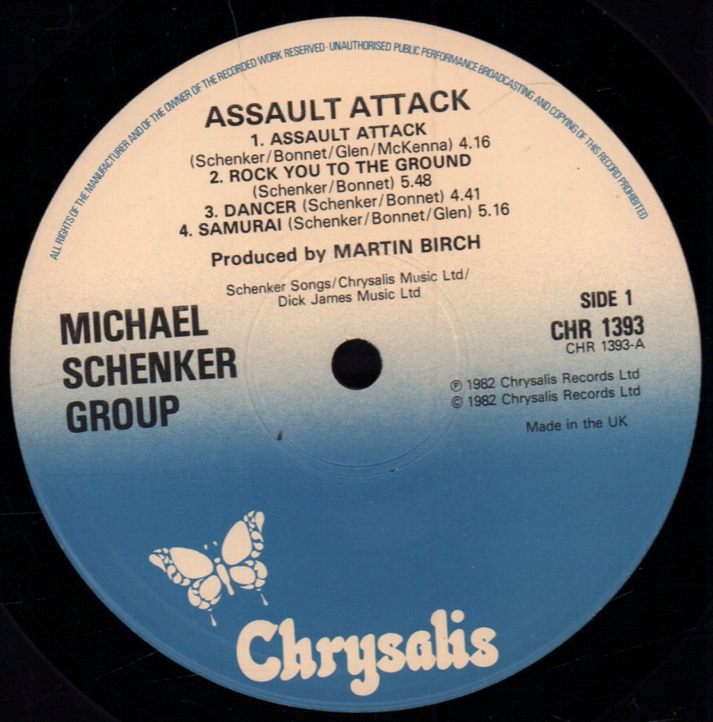Michael Schenker Group - Assault Attack - Lp