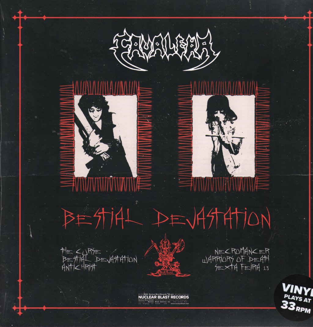 Cavalera - Bestial Devastation - Lp