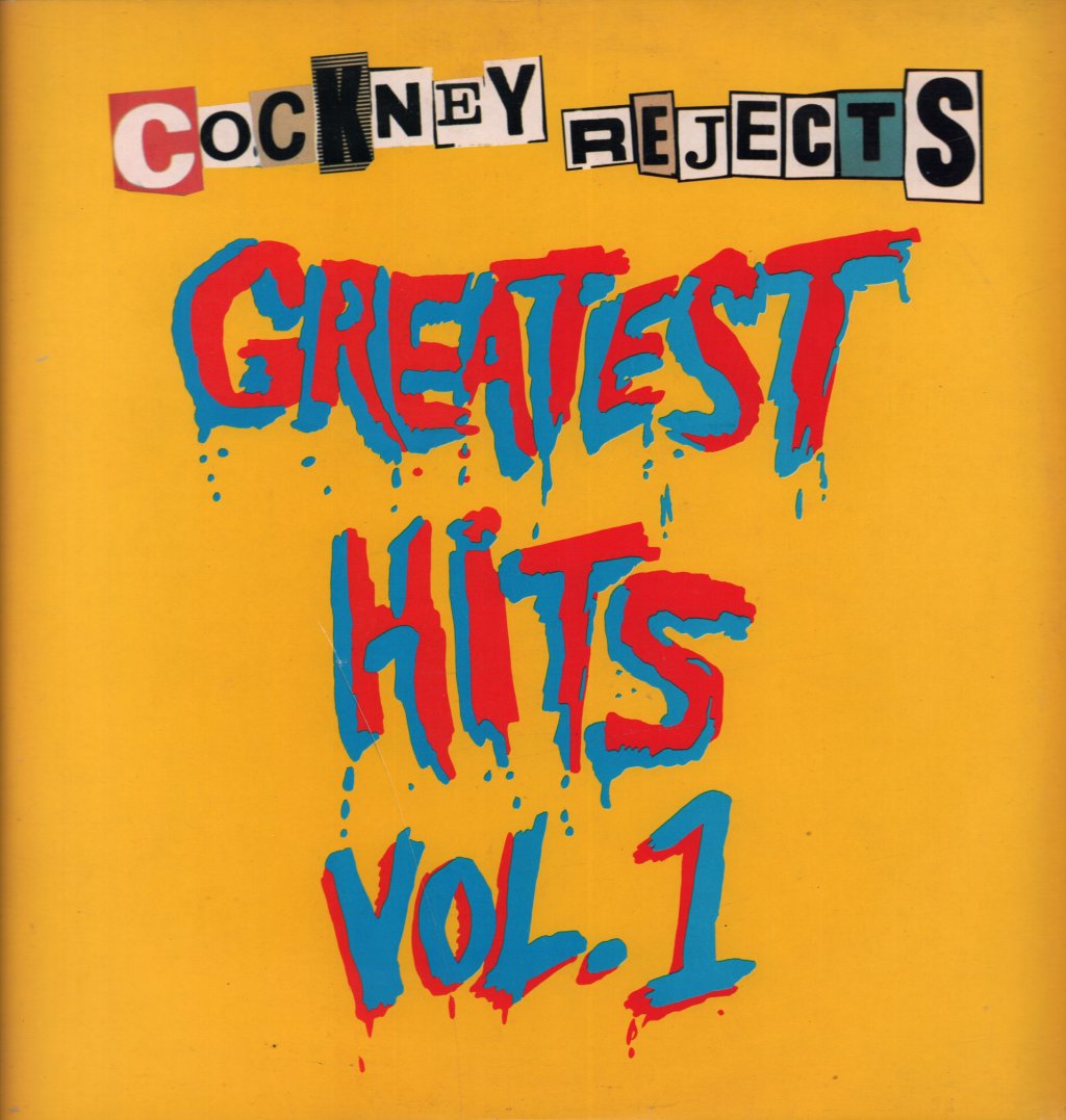 Cockney Rejects - Greatest Hits Vol 1 - Lp