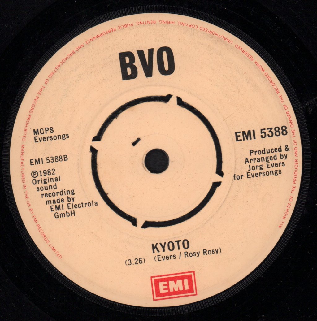 Bvo - Pink Punker - 7 Inch