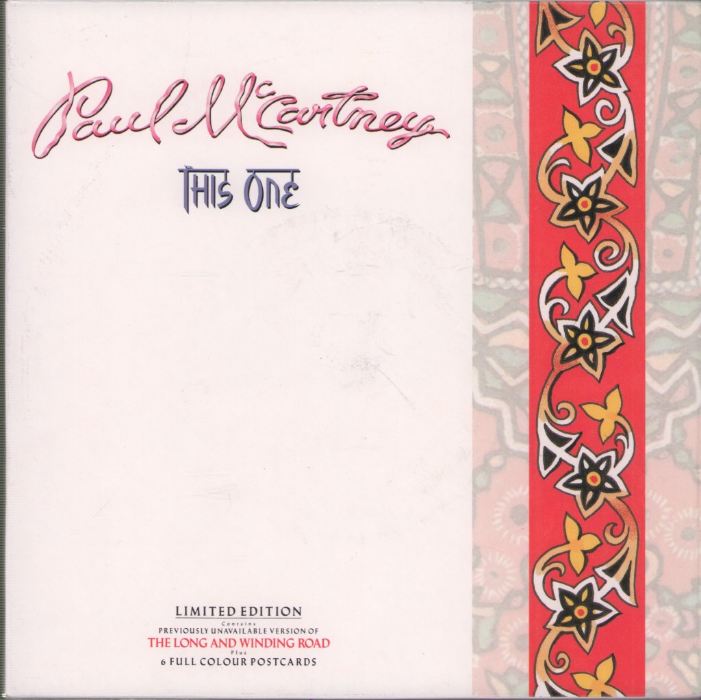 Paul McCartney - This One - 7 Inch