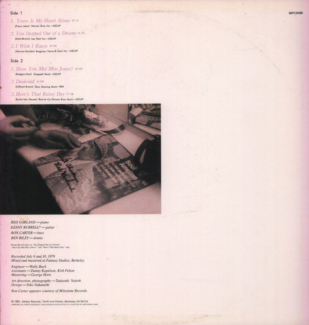 Red Garland - Stepping Out - Lp