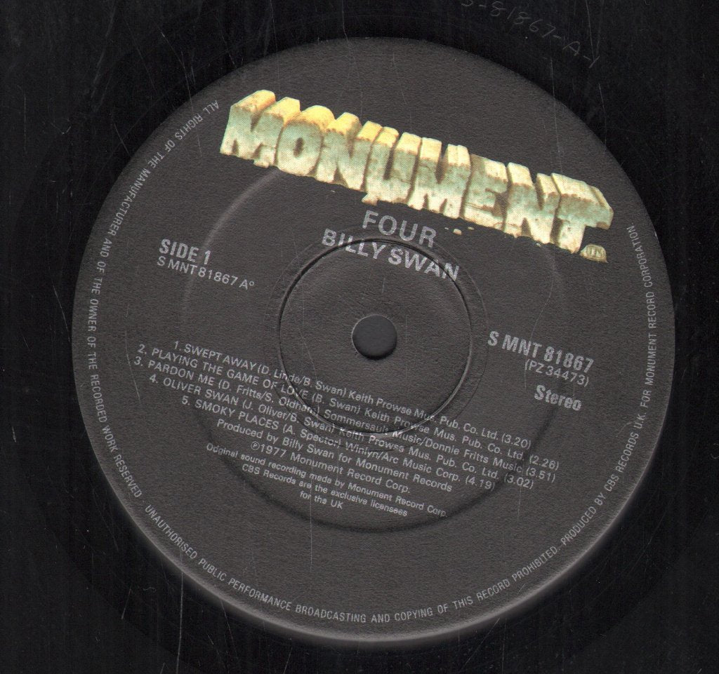Billy Swan - Four - Lp