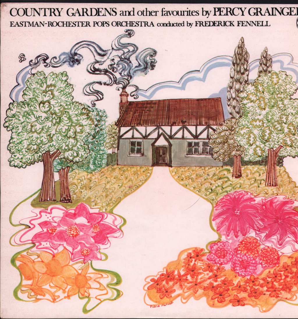 Frederick Fennell / Eastman-Rochester Pops Orchestra - Country Gardens And Other Favorites By Percy Grainger - Lp