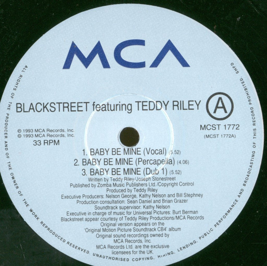 Blackstreet - Baby Be Mine - 12 Inch