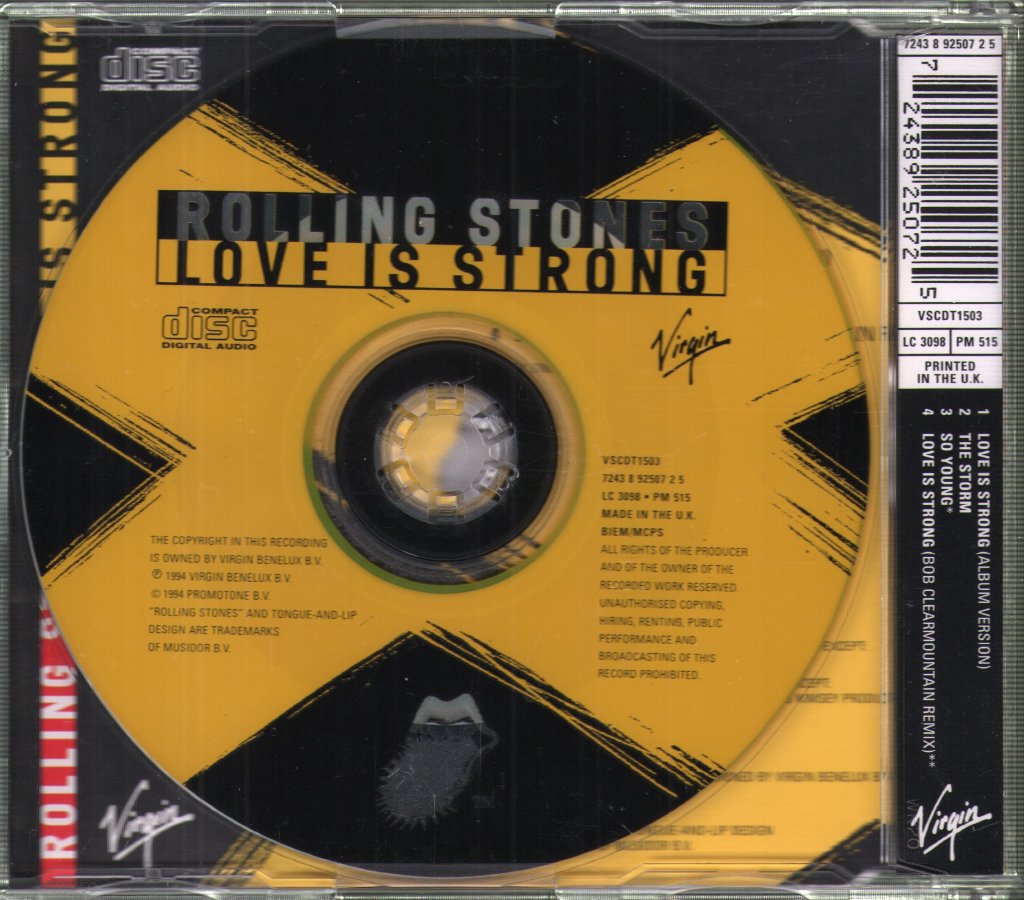 Rolling Stones - Love Is Strong - Cd