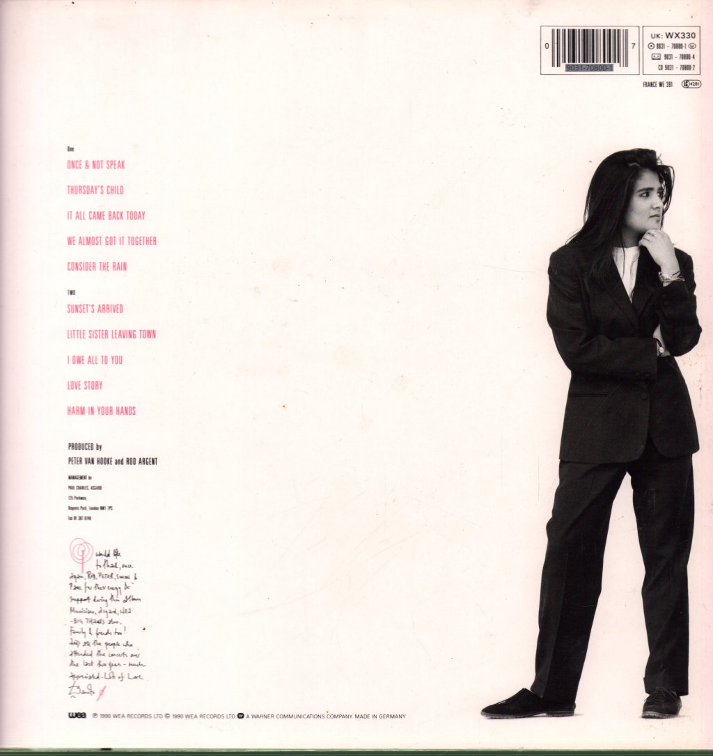 Tanita Tikaram - Sweet Keeper - Lp