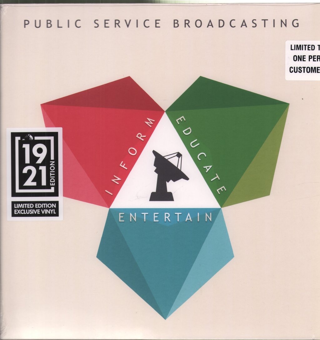 Public Service Broadcasting - Inform - Educate - Entertain - Lp