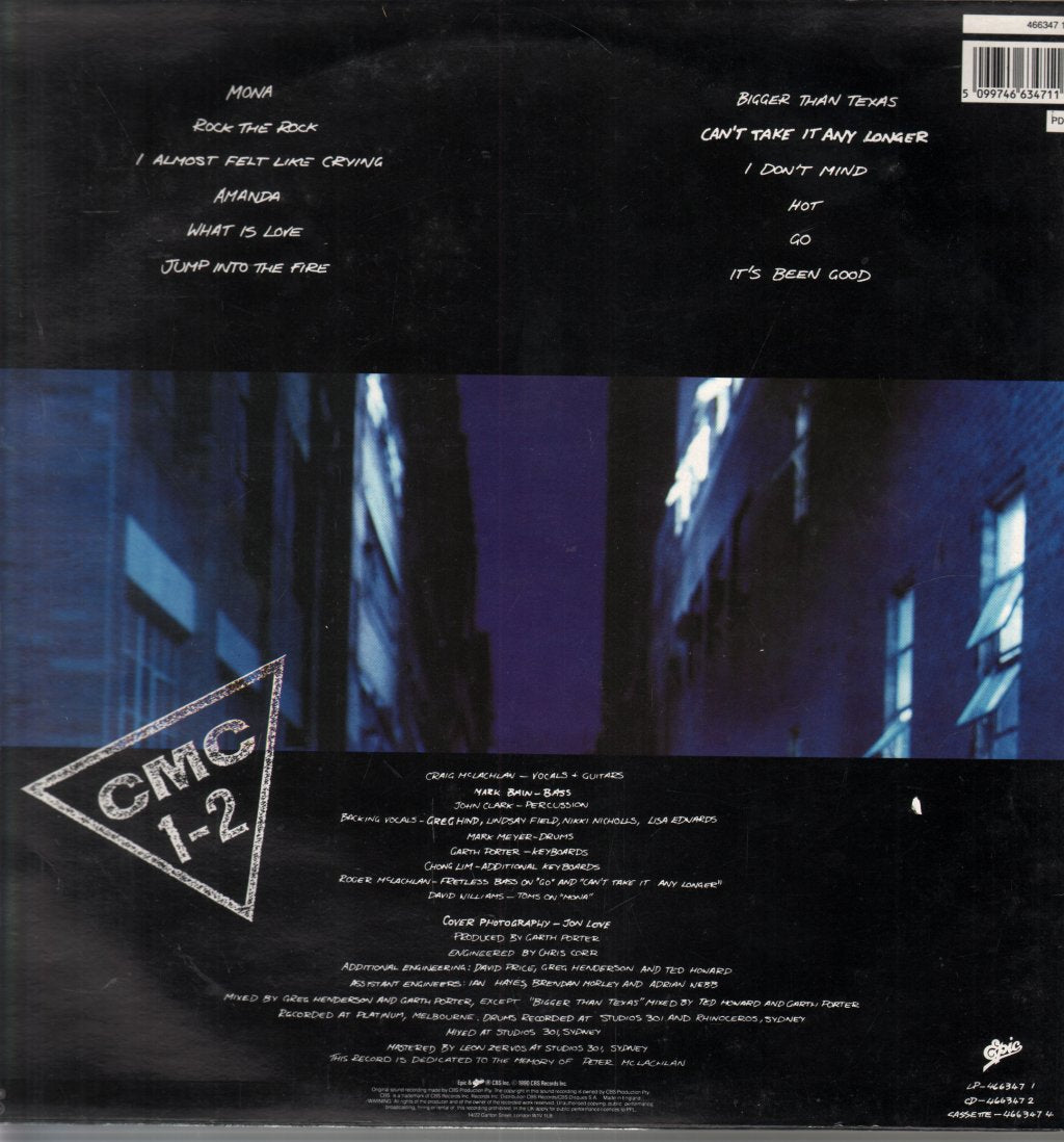 Craig Mclachlan And Check 1-2 - Craig Mclachlan And Check 1-2 - Lp