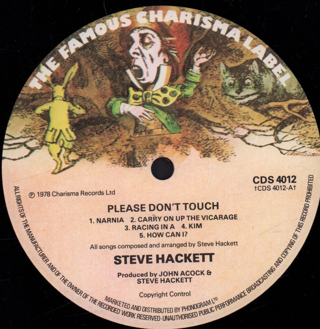 Steve Hackett - Please Don't Touch - Lp
