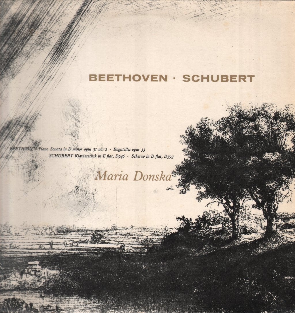 Maria Donska - Beethoven - Schubert - Lp