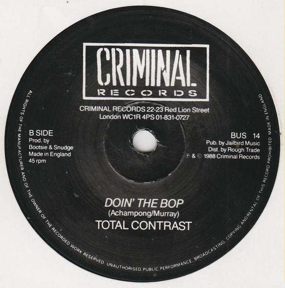 Total Contrast - Waiting In Vain - 7 Inch