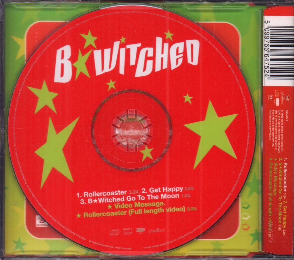 B'witched - Rollercoaster - Cd