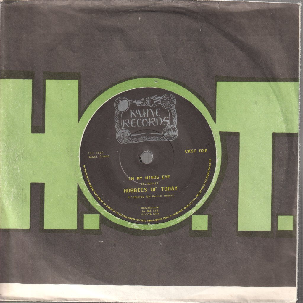 Hobbies Of Today - In My Mind's Eye - 7 Inch