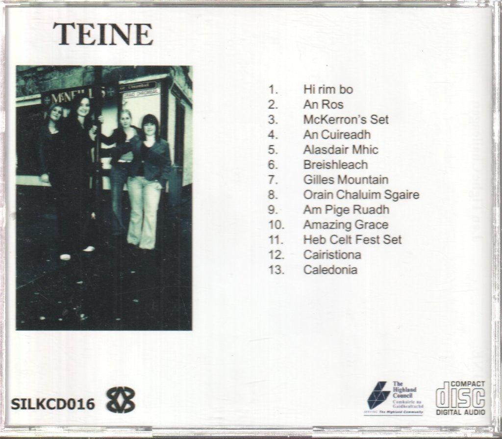 Teine - Lan Tighe Chaileagan A House Full of Lasses - Cd