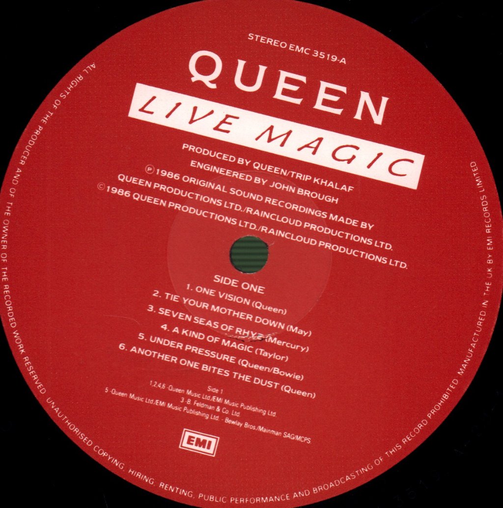 Queen - Live Magic - Lp