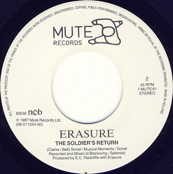 Erasure - Victim Of Love (Remix) - 7 Inch