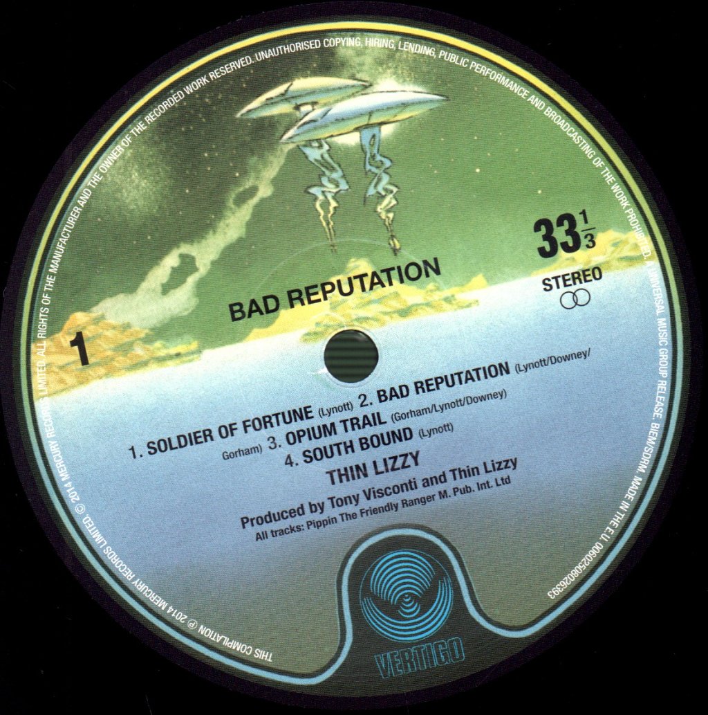 Thin Lizzy - Bad Reputation - Lp