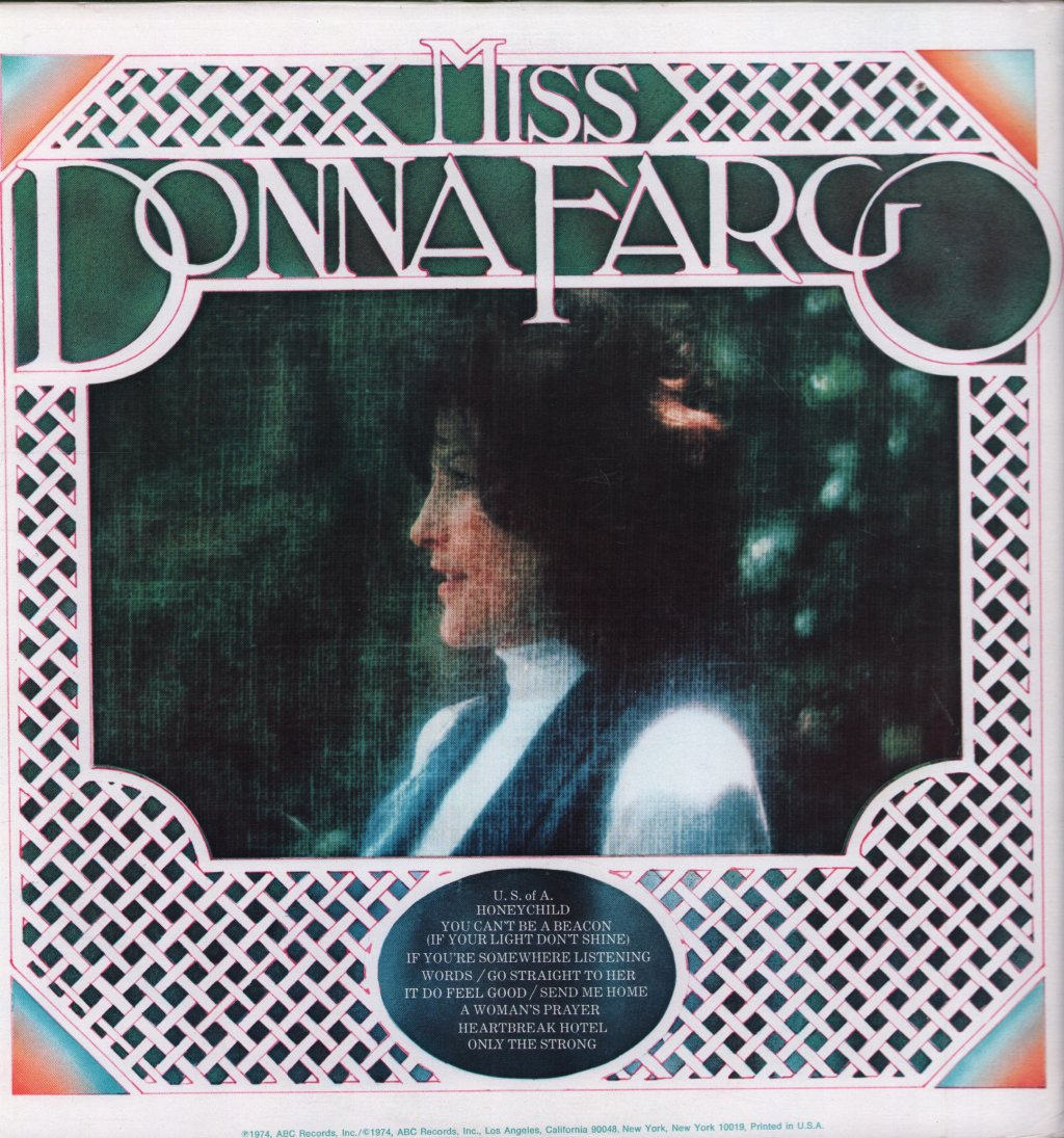 Donna Fargo - Miss Donna Fargo - Lp