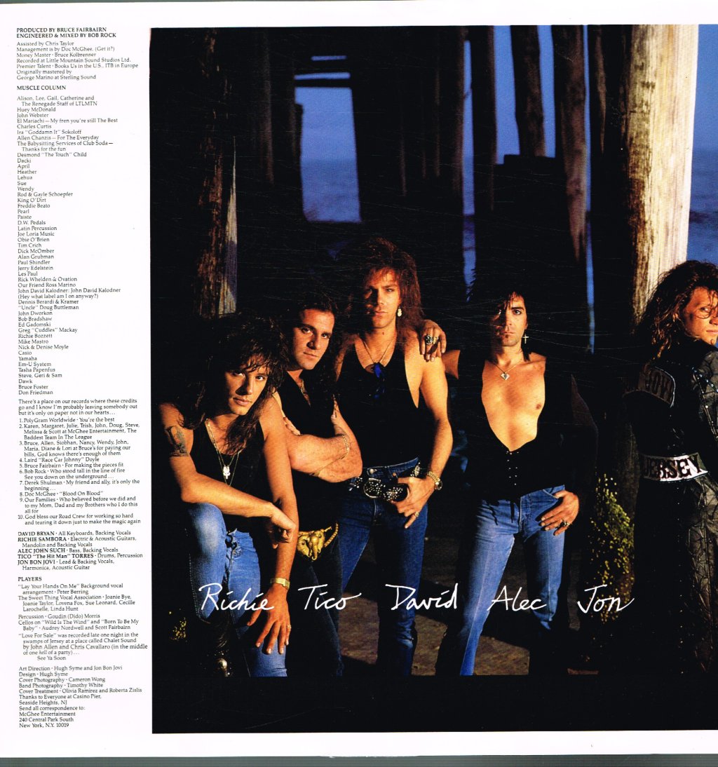 Bon Jovi - New Jersey - Lp