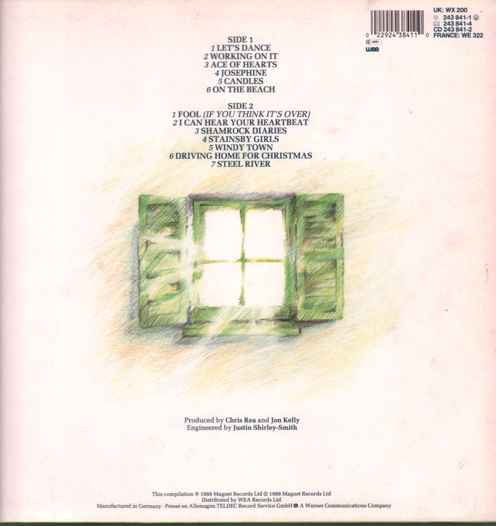 Chris Rea - New Light Through Old Windows (Best Of) - Lp