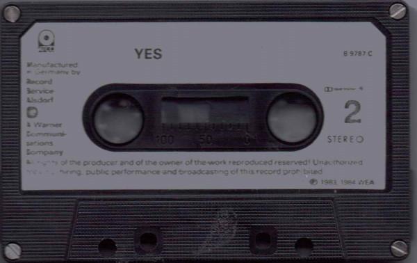 Yes - Twelve Inches On Tape - Cassette