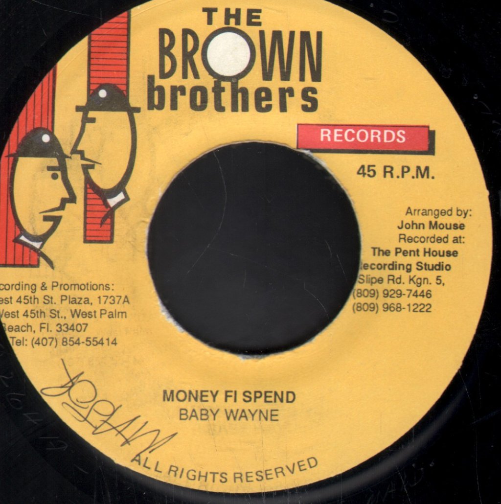 Baby Wayne - Money Fi Spend - 7 Inch